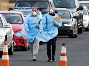 Drive-Thru Coronavirus Testing Center Opens In Denver