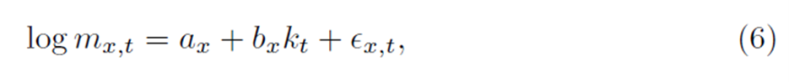 4 Mortality Forecasting