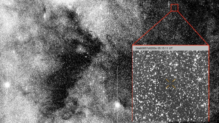 Comet 3I/ATLAS Still from ATLAS telescope