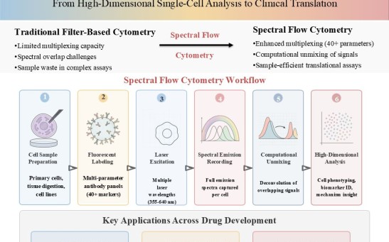 Spectral Flow Cytometry in Drug Development