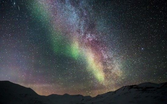 Northern Lights and The Milky Way
