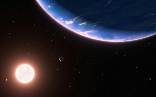 Planet and Sun