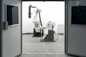 Robotic Machine in a Room