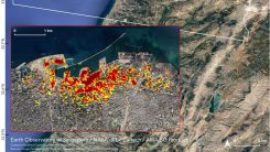 Look: NASA Satellite Maps Extent of Beirut Explosion