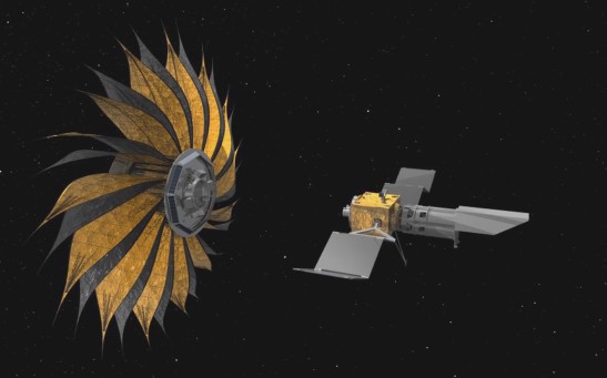 Starshade Artist's Concept 2