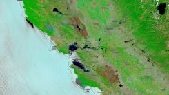 NASA Satellite Imaging Picks up California Burn Marks & Incoming Tropical Storms