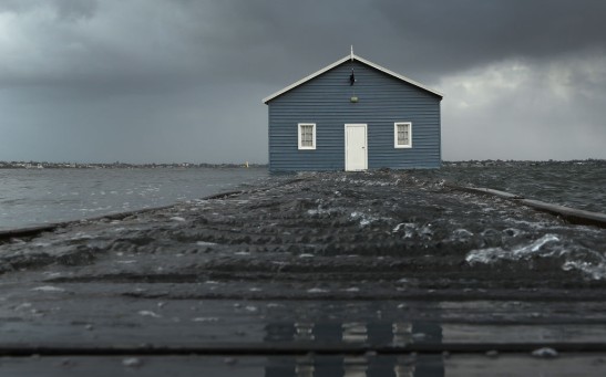 Storms Lash Perth As Ex-Tropical Cyclone Mangga Moves Across Western Australia