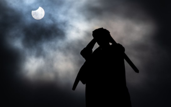 Partial Solar Eclipse Seen In The UK