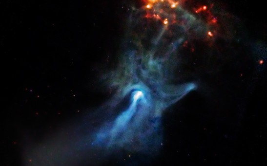 MSH 15-52: Cosmic Hand Hitting a Wall