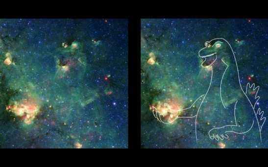 A ‘Monster’ Star-Forming Region Spied by NASA’s Spitzer