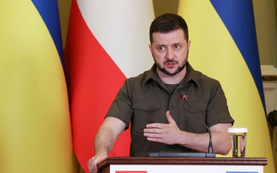 Ukraine’s President Volodymyr Zelensky