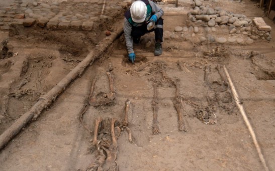 PERU-ARCHAEOLOGY-CEMETERY