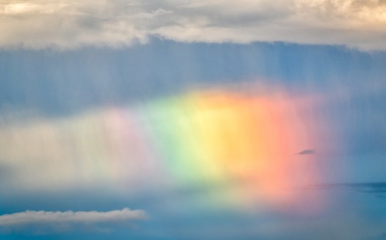 Rare Rainbow Scarf Cloud Stuns Residents in China: How Did It Form?