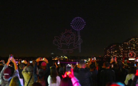 Candy Crush Saga 10th Anniversary Drone Show & Party