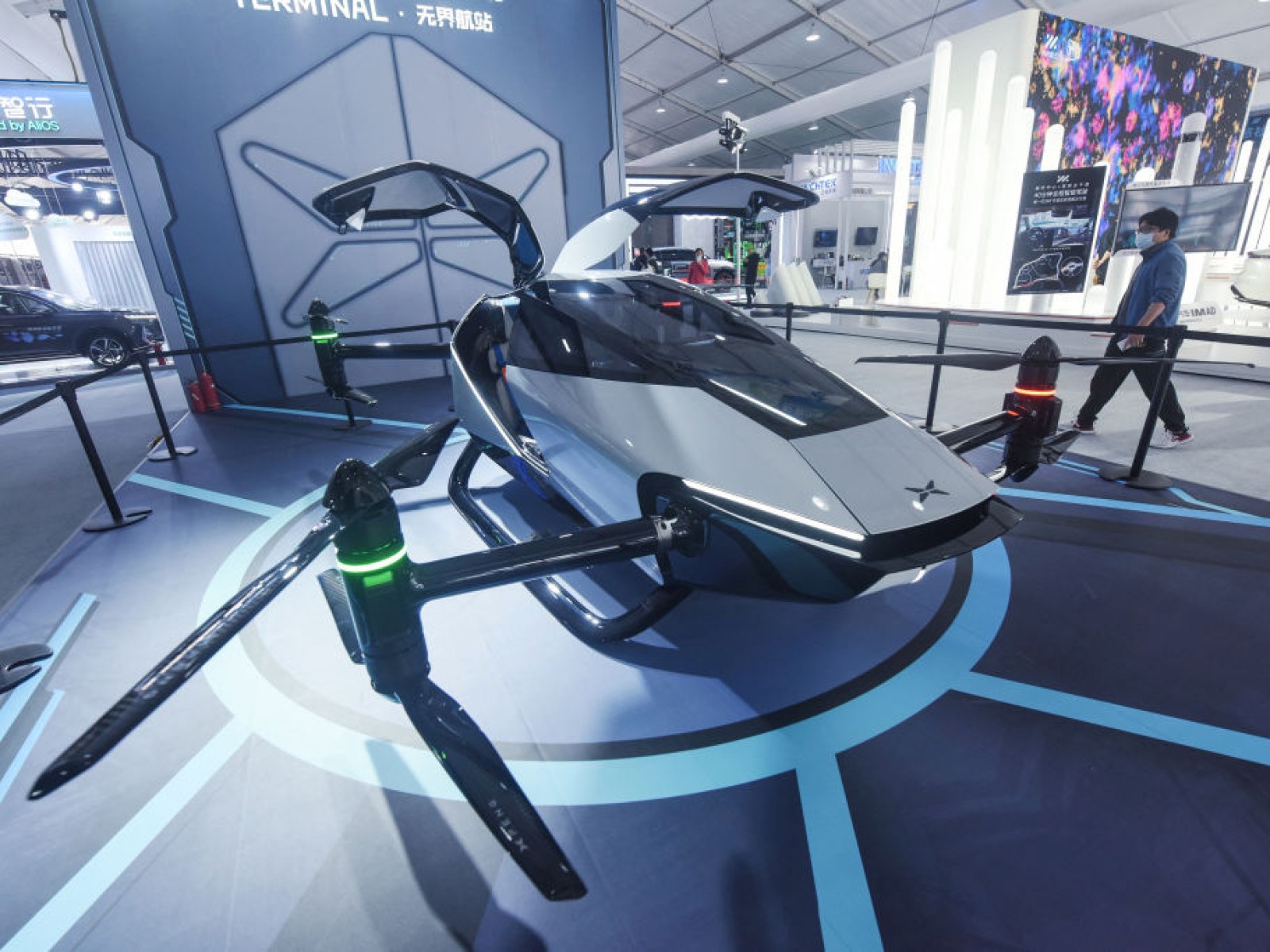 Electric Flying Car With Giant Drone Propellers Successfully Completes Maiden Flight