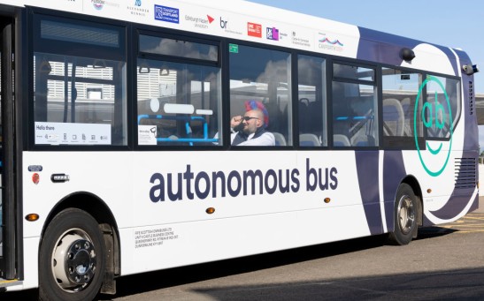 UK's First Self-Driving Bus Debuts In Edinburgh