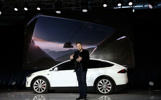 Tesla Debuts Its New Crossover SUV Model, Tesla X