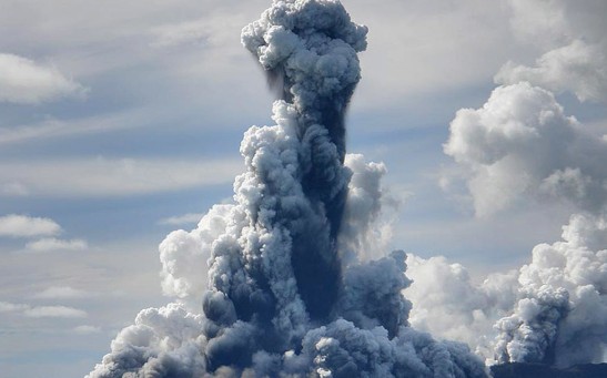 Undersea Volcano Erupts Off Of Tonga