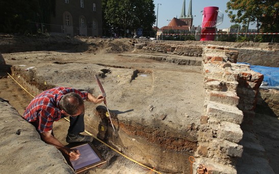 Rushen Abbey Excavation